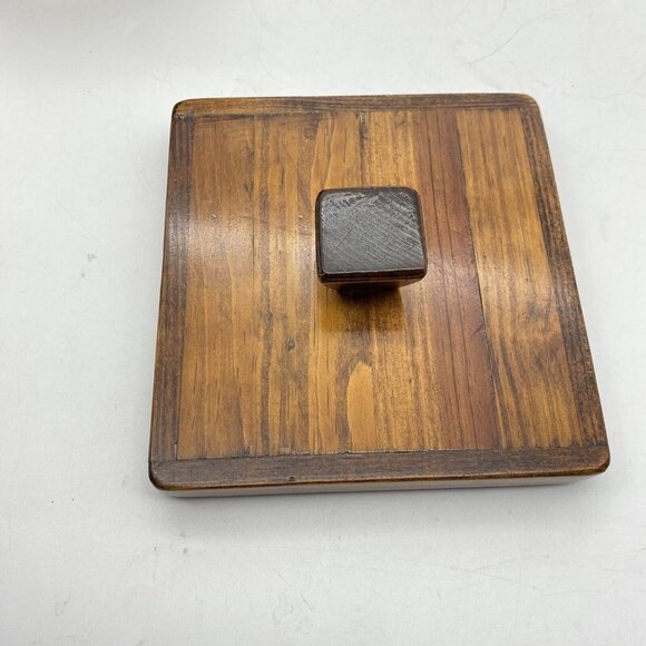 Wooden Star Design Storage Box - Picture 9 of 16